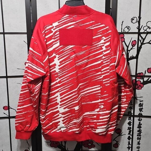 Puma x Ferrari Red and White Men's Jacket Medium Rosso Corsa New - Picture 11 of 12